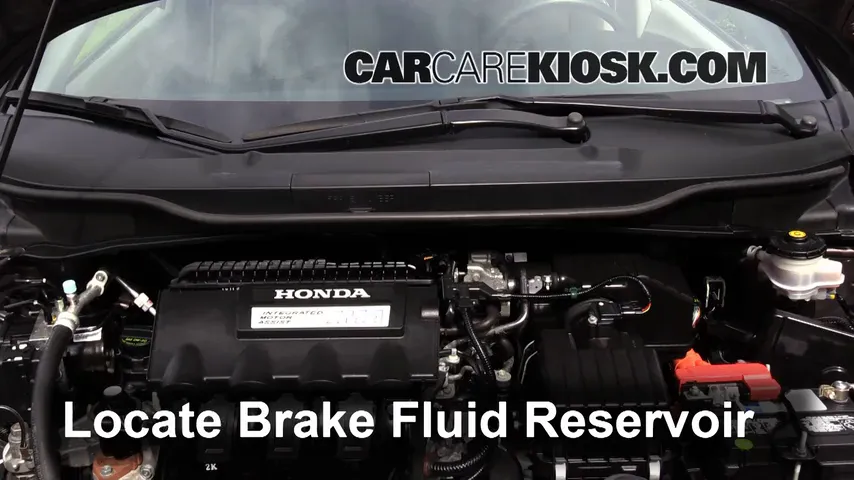 2013 Honda Insight LX 1.3L 4 Cyl. Brake Fluid